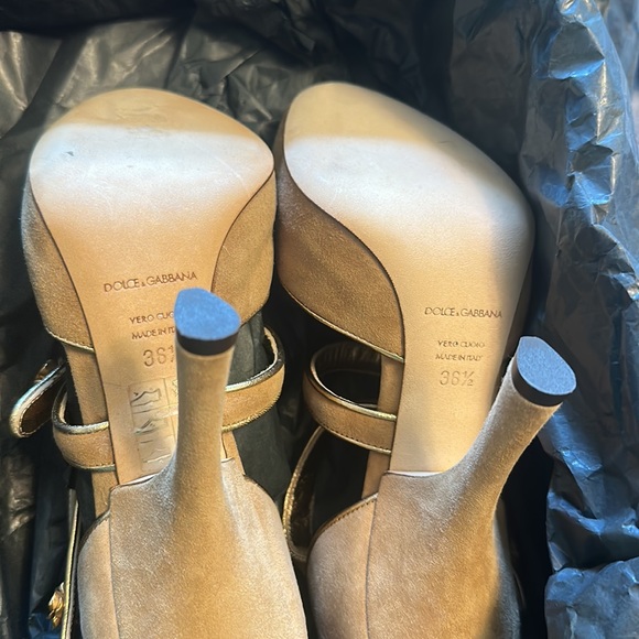 COPY - NEW DOLCE & GABANNA  Maryjane Heels, With Original Box and Sleeper 36.5 … - Picture 8 of 10